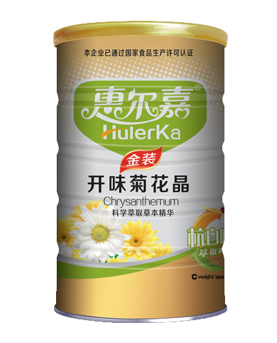惠爾嘉金裝開(kāi)味菊花晶