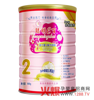 聰明e百聰優(yōu)+較大嬰兒配方奶粉特色介紹