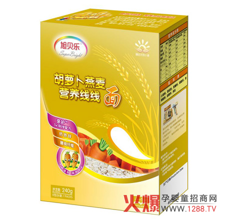旭貝樂胡蘿卜燕麥營(yíng)養(yǎng)線線面 親護(hù)1+1科學(xué)配方