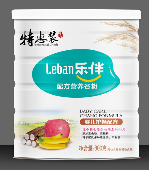 樂伴嬰兒護(hù)腸配方特惠米粉800克