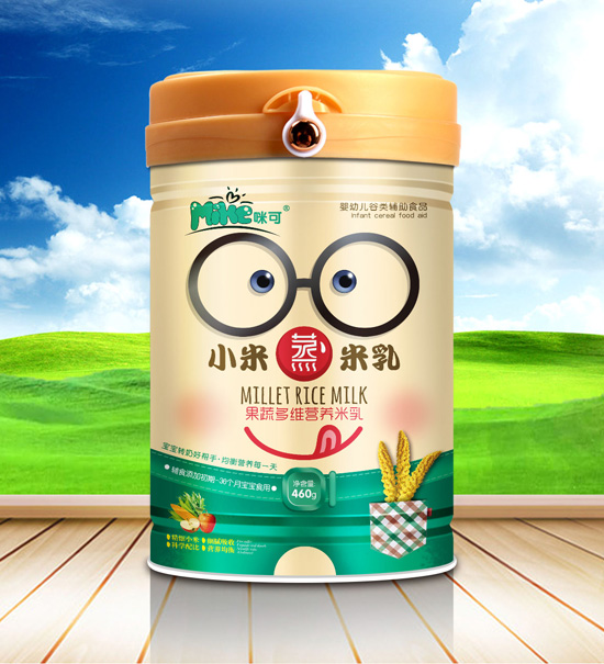  咪可果蔬多維營養(yǎng)小米蒸米乳