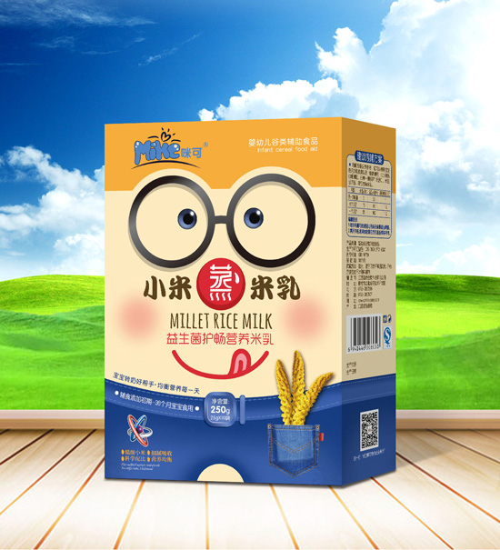 咪可益生菌護(hù)暢營養(yǎng)小米蒸米乳盒裝