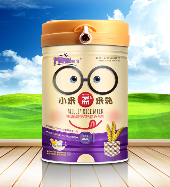 咪可乳清蛋白營養(yǎng)小米蒸米乳