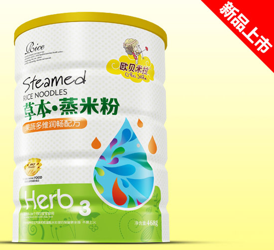   歐貝米拉果蔬多維潤(rùn)暢草本蒸米粉鐵聽