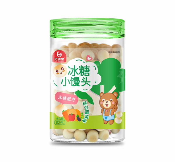  匯嬰寶冰糖小饅頭-綜合蔬菜味