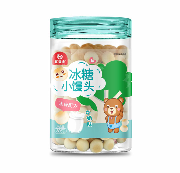  匯嬰寶冰糖小饅頭-牛奶味