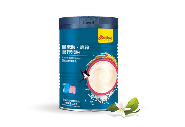  聰俐寶燕窩酸高鋅營養(yǎng)米粉
