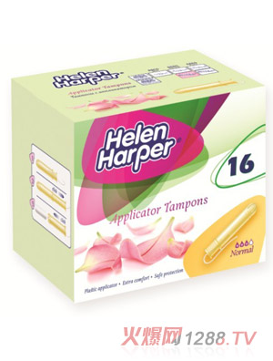HelenHarper導管式婦女衛(wèi)生棉方便16片
