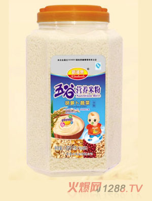 新多樂(lè)胡蘿卜蔬菜五谷營(yíng)養(yǎng)米粉