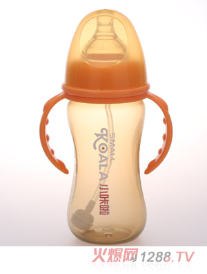 小咔啦標(biāo)口徑納米嬰兒奶瓶300ml