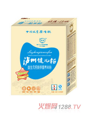瀘州健兒粉益生元鈣鐵鋅營(yíng)養(yǎng)米粉
