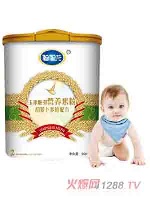 聰聰龍胡蘿卜多維配方玉米胚芽米粉2段