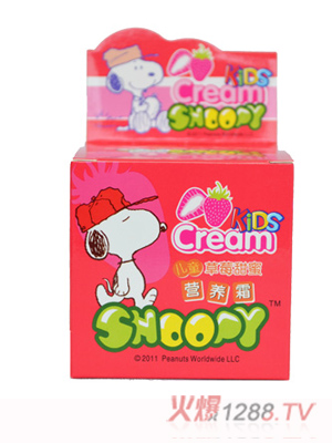 SNOOPY兒童草莓甜蜜營養(yǎng)霜