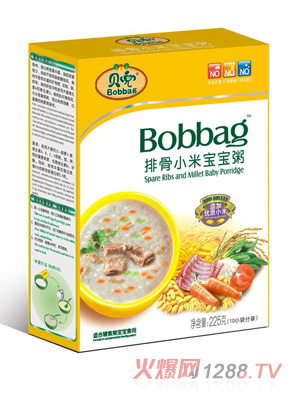 貝兜排骨小米寶寶粥