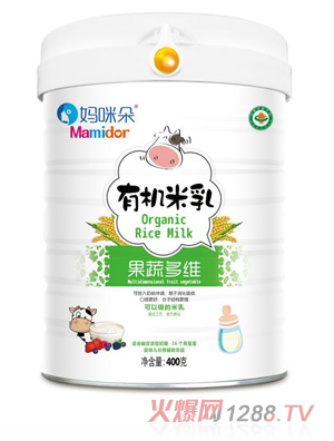 媽咪朵有機(jī)米乳-果蔬多維