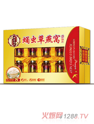 御輝蛹蟲(chóng)草燕窩植物飲料8瓶裝