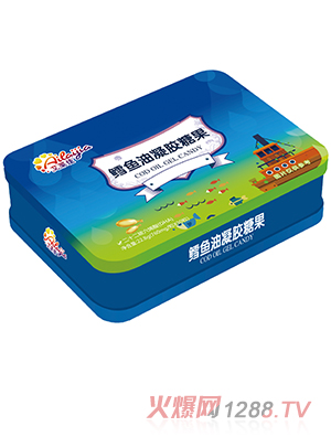 艾萊佳鱈魚(yú)油凝膠糖果