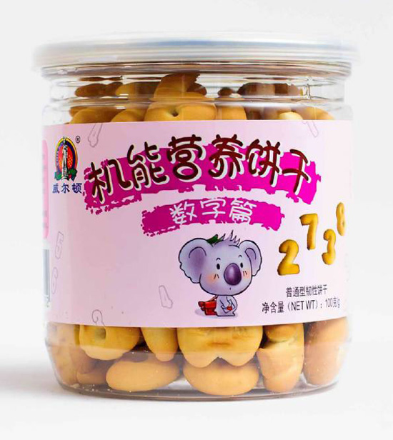   威爾頓膠罐機能餅干（數(shù)字篇）