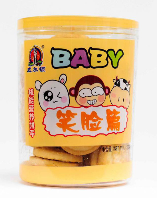   威爾頓機能營養(yǎng)餅干（塑料罐）笑臉篇