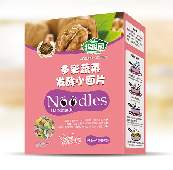   超級冠多彩蔬菜小面片