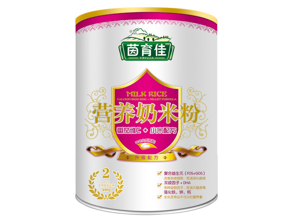    茵育佳蕃茄維C小米奶米粉2段